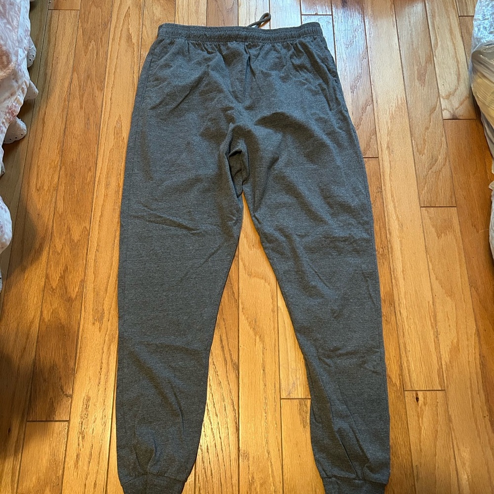 Men's Gray Jogger Sweatpants - Casual Comfort